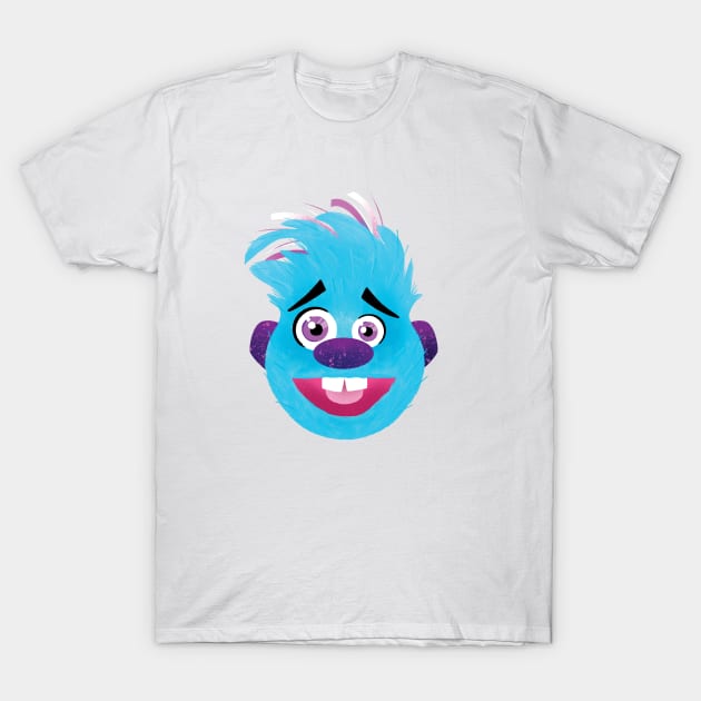 Spencer Sparklestein Face T-Shirt by Spencer Sparklestein